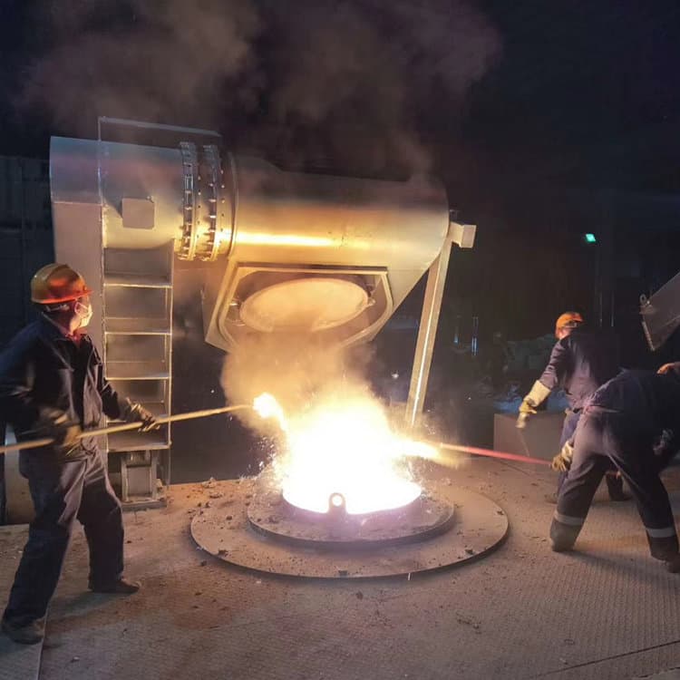 中頻感應電爐的循環經濟模式